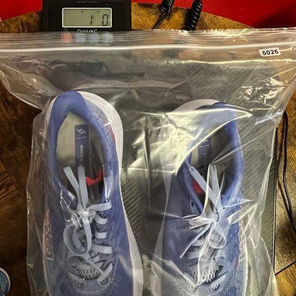 HOKA Mach 6 Womens Running Shoes Size 9 Mirage Stellar Blue Athletic Sneakers - Picture 10 of 10